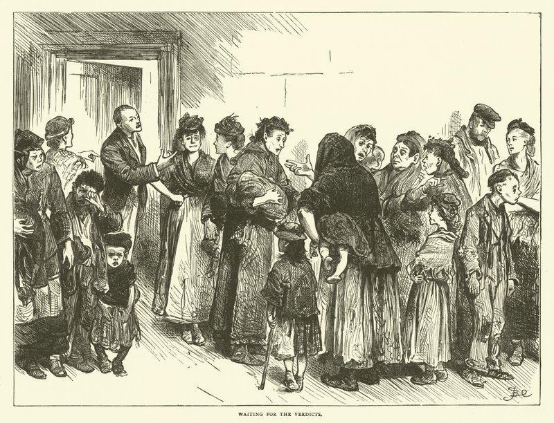 Venter på dommene af Frederick L. Bernard