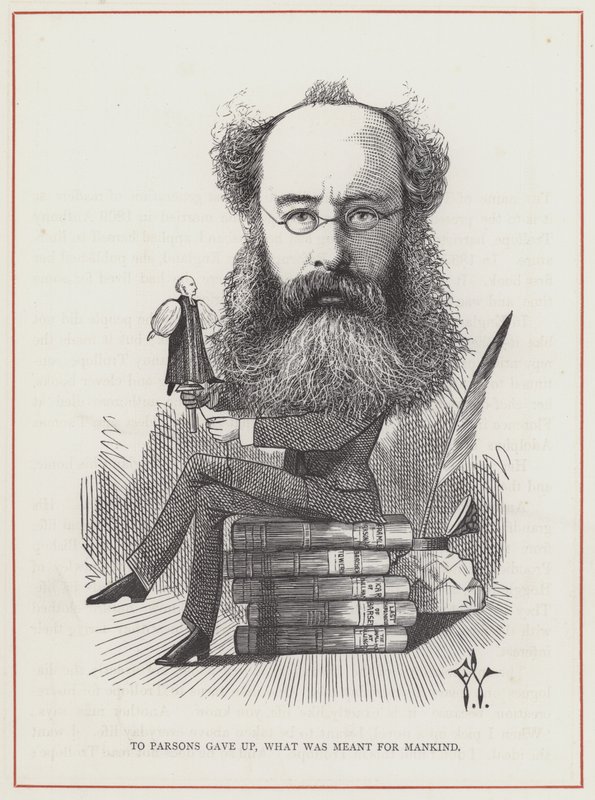 Anthony Trollope, romanforfatter af Frederick Waddy