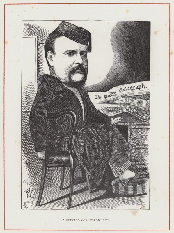 George Augustus Sala af Frederick Waddy
