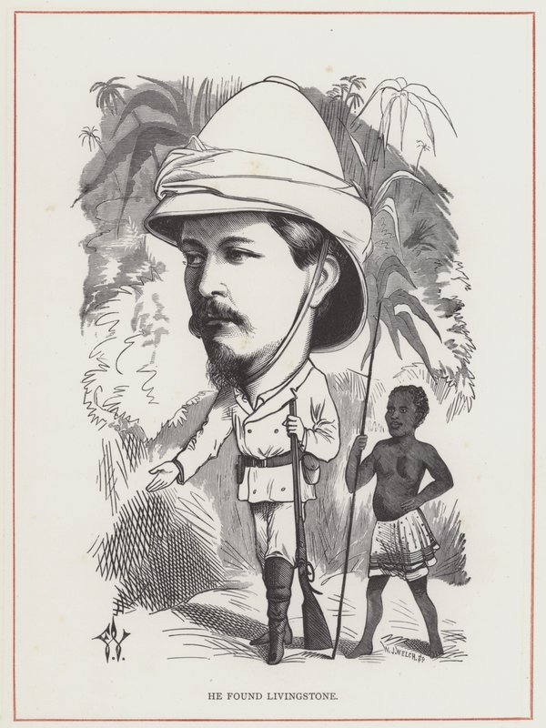 H M Stanley, han fandt Livingstone af Frederick Waddy