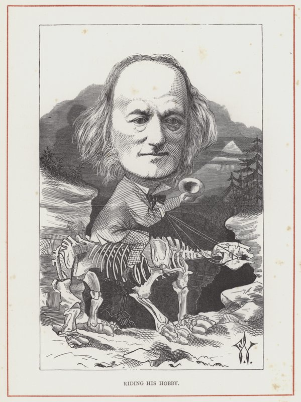 Professor Richard Owen af Frederick Waddy
