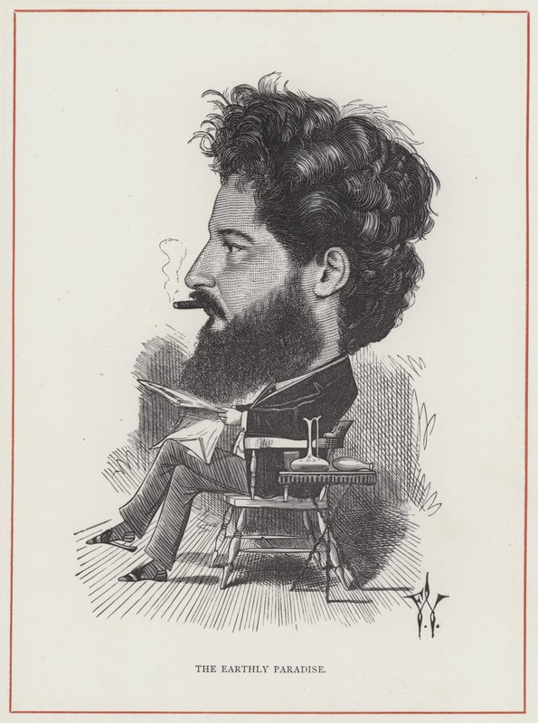 William Morris, Det jordiske paradis af Frederick Waddy
