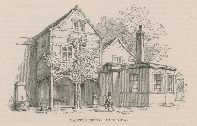 Andrew Marvels hus, Highgate af Frederick William Fairholt