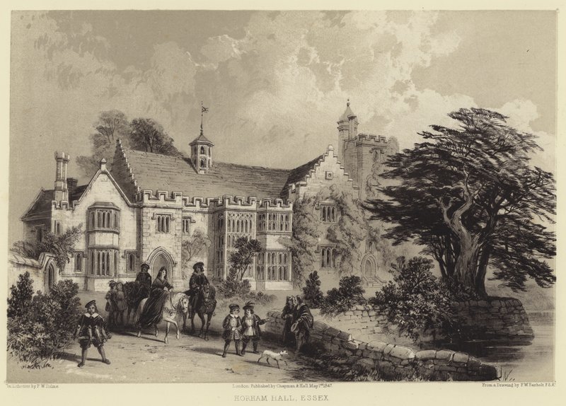 Horham Hall, Essex af Frederick William Fairholt