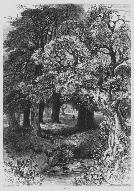 John Milton, Il Penseroso (gravering) af Frederick William Hulme