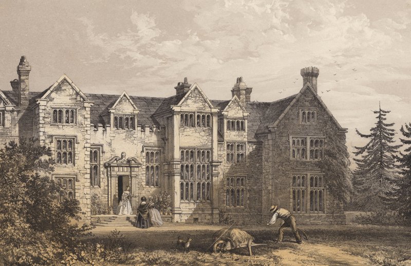 Loseley House, Surrey af Frederick William Hulme