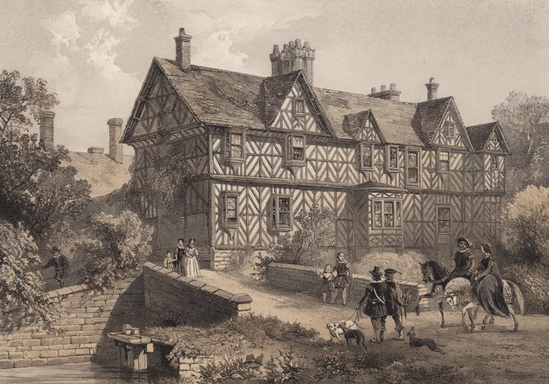 Pitchford Hall, Shropshire af Frederick William Hulme