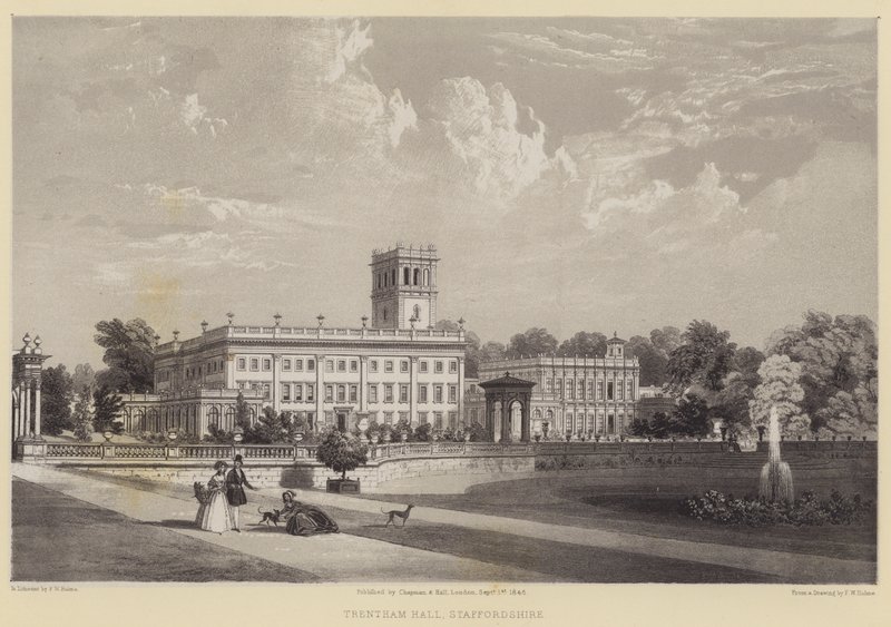 Trentham Hall, Staffordshire af Frederick William Hulme
