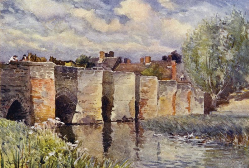Bidford Bridge af Frederick William Newton Whitehead