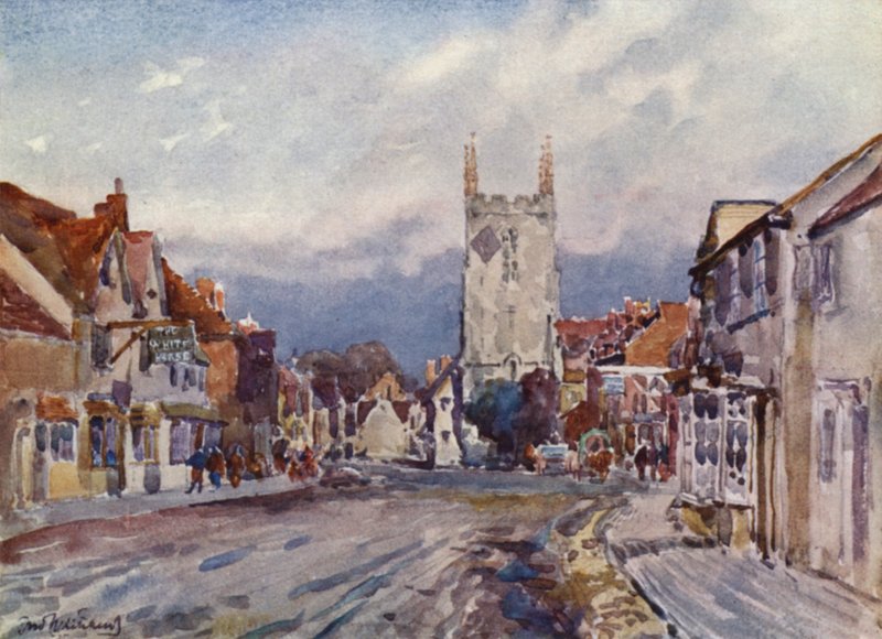 Henley-in-Arden af Frederick William Newton Whitehead