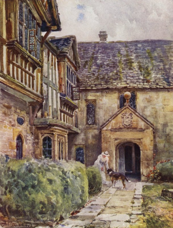 Lille Wolford Manor-House af Frederick William Newton Whitehead