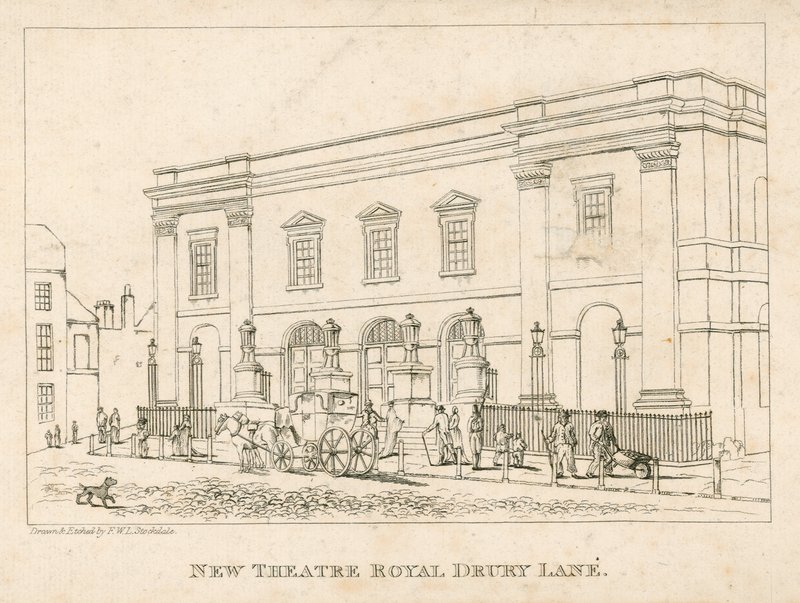 New Theatre Royal, Drury Lane, London af Frederick Wilton Litchfield Stockdale