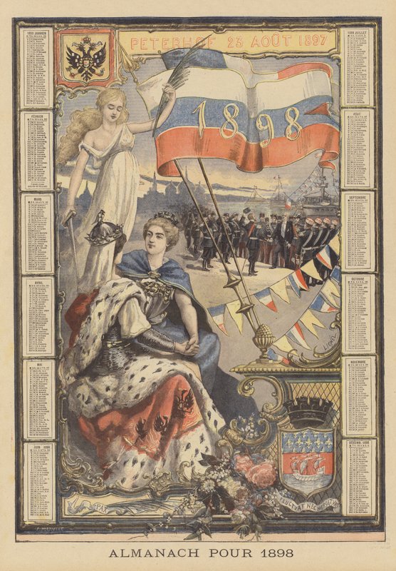 Almanak for 1898 af French School
