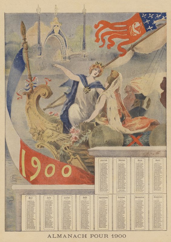 Almanak for 1900 af French School
