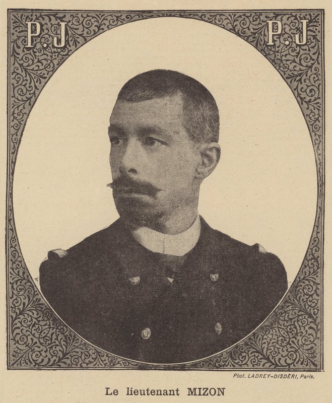 Antoine Mizon, fransk flådeofficer, opdagelsesrejsende og kolonialadministrator af French School