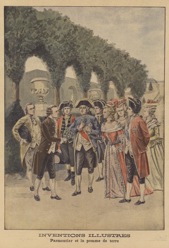 Antoine-Auguste Parmentier, fransk promotor af kartoflen som fødekilde af French School