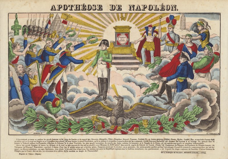 Apotheosis Napoleon af French School