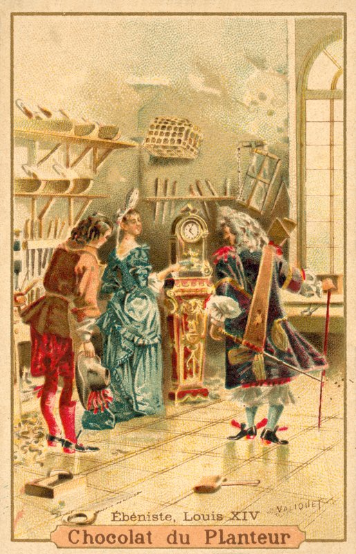 Snedker, Frankrig, Ludvig XIVs tid af French School
