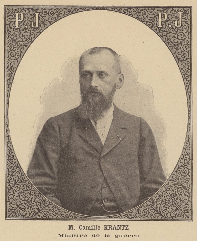 Camille Krantz, fransk krigsminister af French School