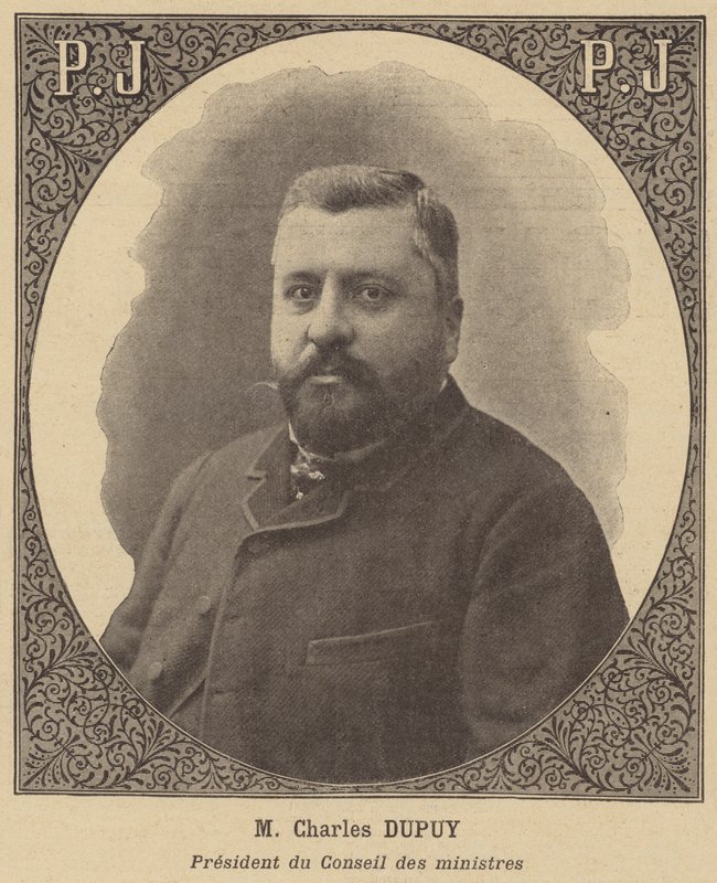 Charles Dupuy, Frankrigs premierminister af French School