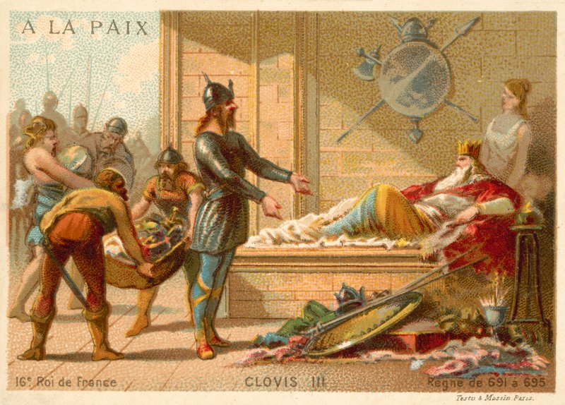 Clovis III, konge af frankerne af French School