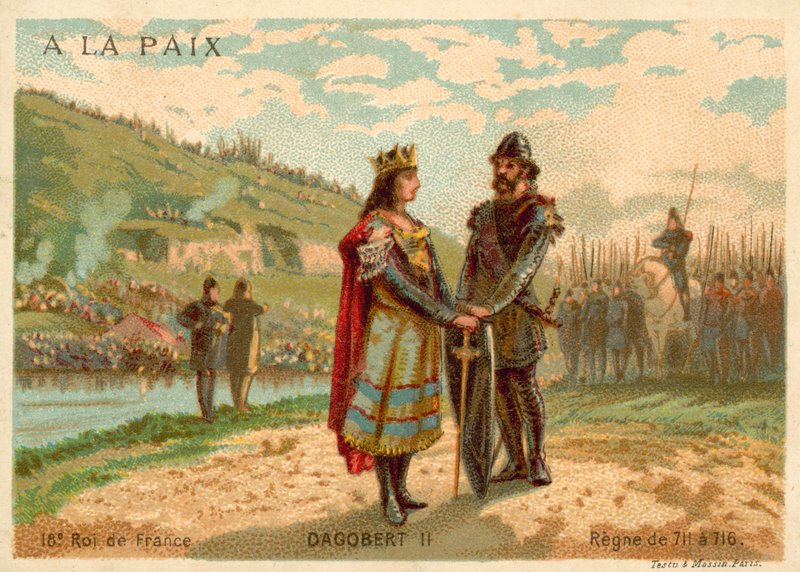 Dagobert III, frankernes konge af French School