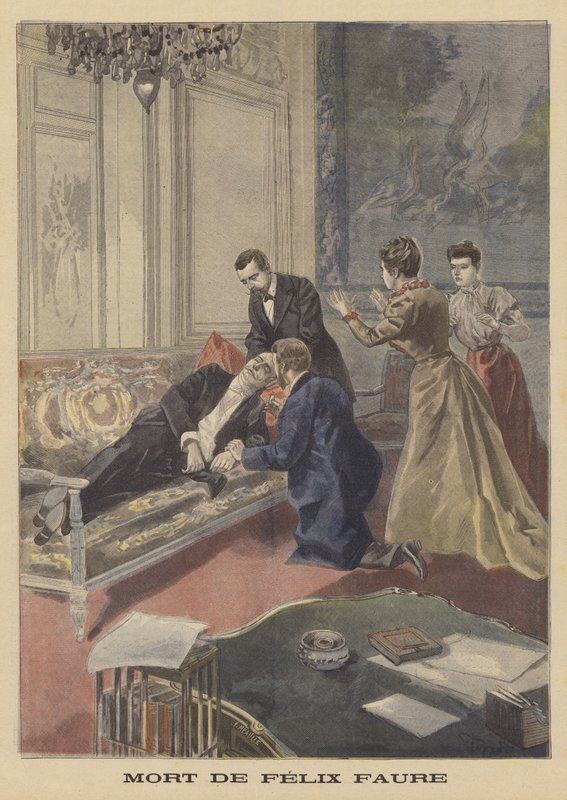 Frankrigs præsident Faures død af French School