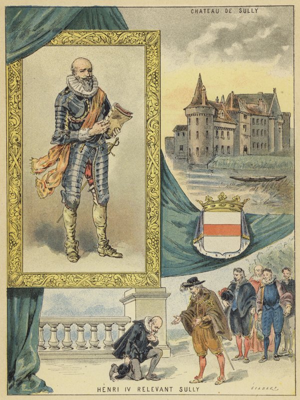 Hertug af Sully, Maximilien de Bethune, Baron de Rosny, 1560-1641 af French School