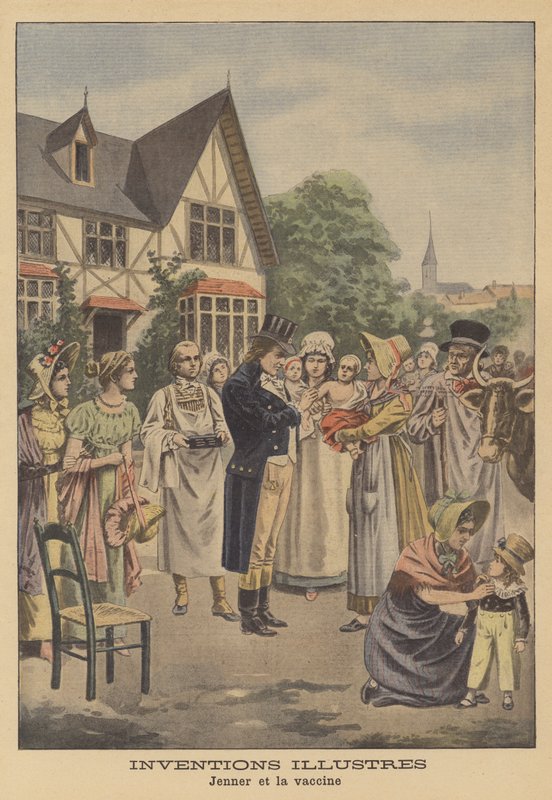 Edward Jenners koppevaccine af French School