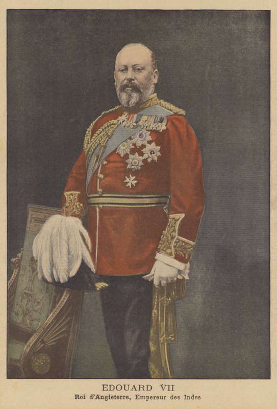 Edward VII, konge af Det Forenede Kongerige og kejser af Indien af French School