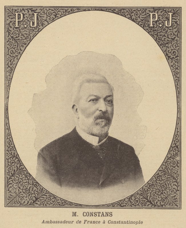 Ernest Constans, fransk ambassadør i Konstantinopel af French School