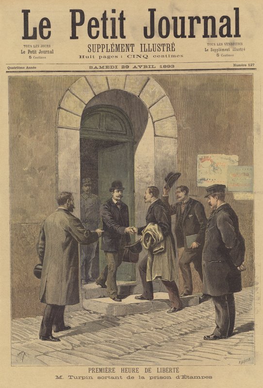 Eugene Turpin løsladt fra Etampes-fængslet af French School