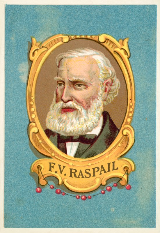Francois-Vincent Raspail, fransk læge (chromolitho) af French School