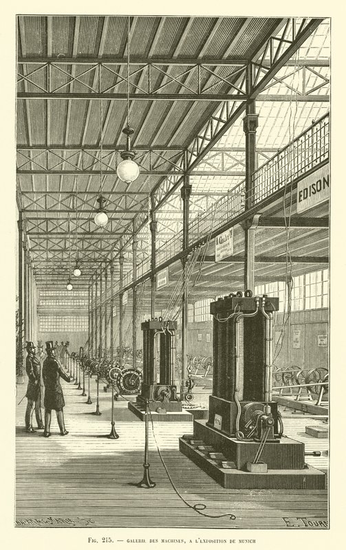 Gallery Of Machines, på München-udstillingen af French School