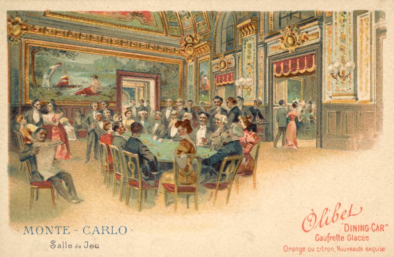 Spillelokale, Monte Carlo, Monaco af French School