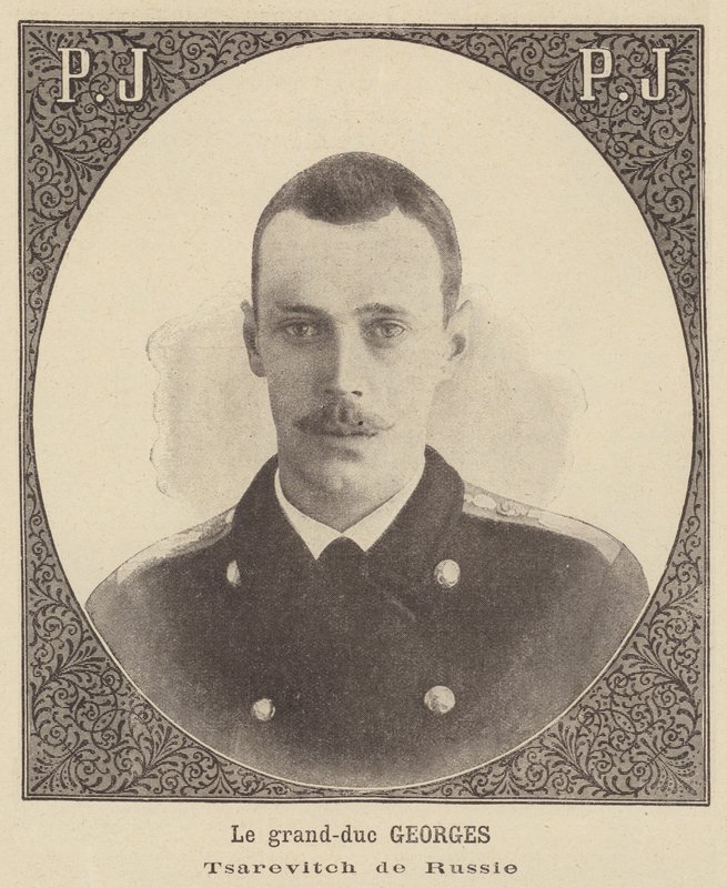 Storhertug George, Tsarevich af Rusland af French School