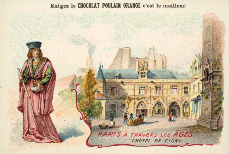 Hotel de Cluny, Paris af French School