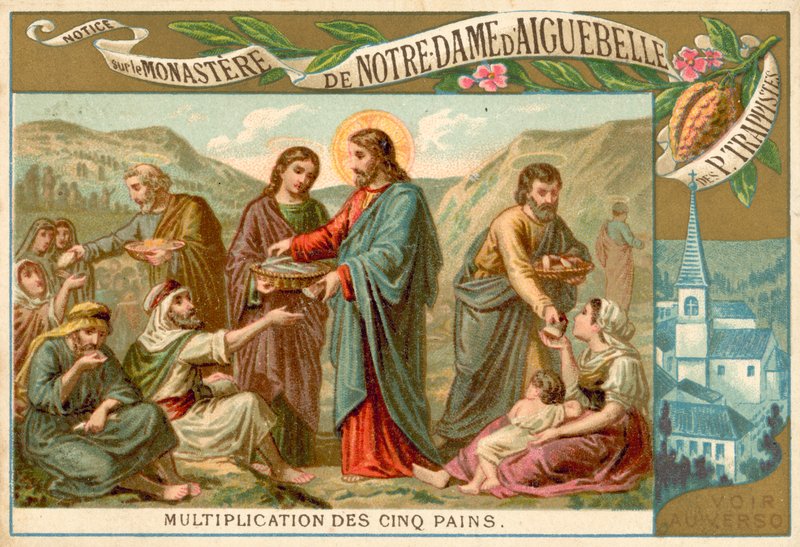 Jesus fodrer skaren af French School