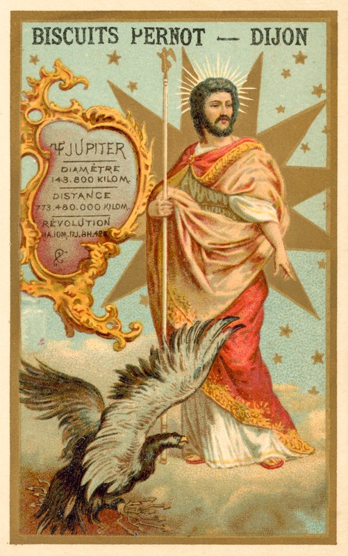 Jupiter (chromolitho) af French School