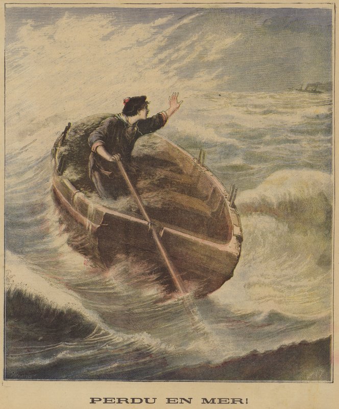 Tabt på havet af French School