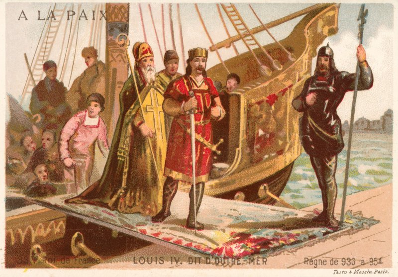 Ludvig IV af Frankrig af French School