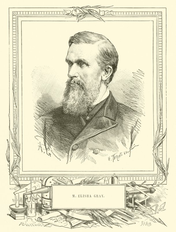 M Elisha Gray af French School