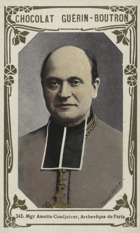 Monsignor Amette Coadjutor, Archeveque de Paris (farvet foto) af French School