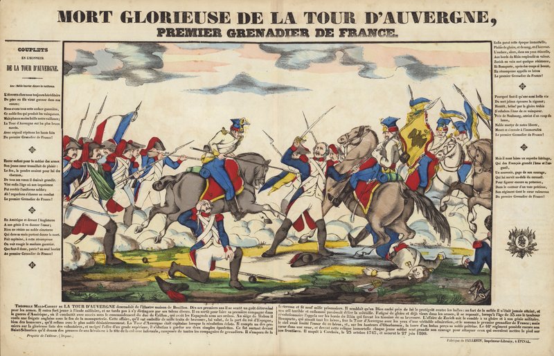 Glorious Death Of La Tour DAuvergne, Frankrigs første grenader af French School