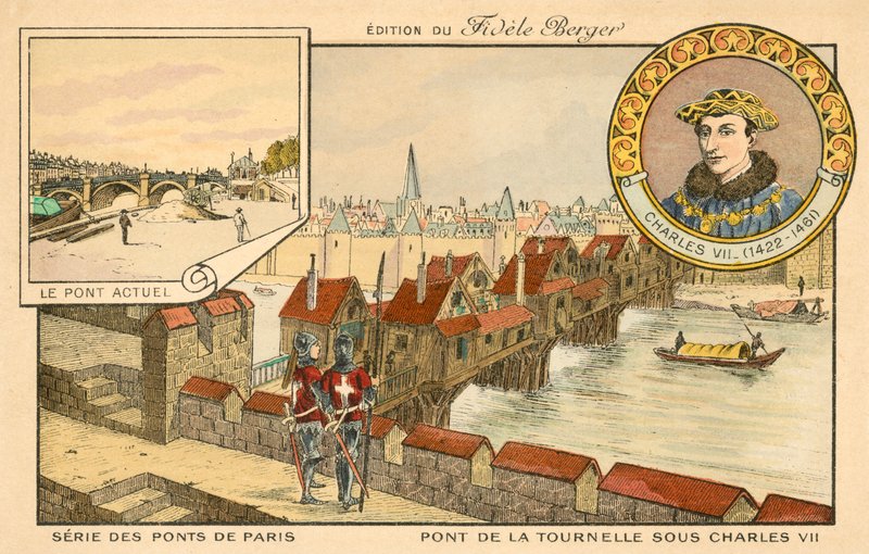 Tournelle-broen, Paris af French School