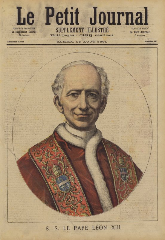 Pave Leo XIII af French School