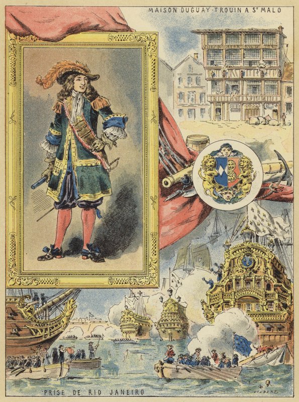 Rene Duguay-Trouin, 1673-1736 af French School