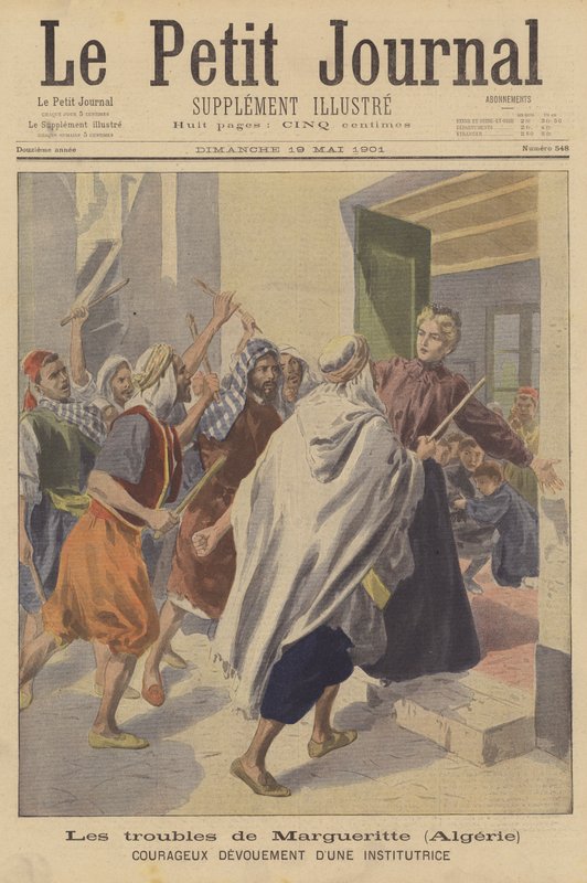 Oprør i Algeriet af French School