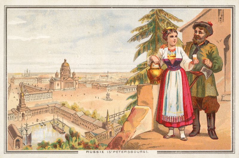 Sankt Petersborg, Rusland af French School