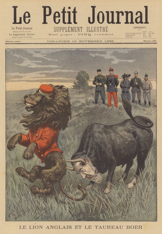 Den engelske løve og Boerboel af French School